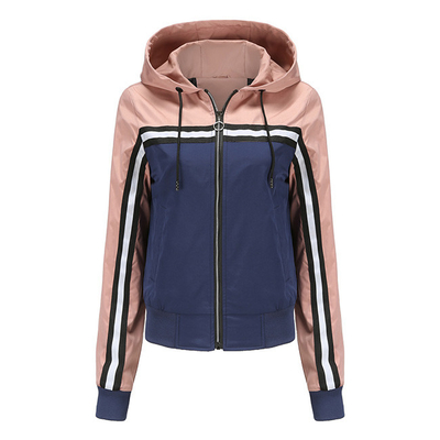 Oem Factory Manufacturer Custom Logo Casual Jackets Lady Spring Autumn Outdoor Waterproof Coat