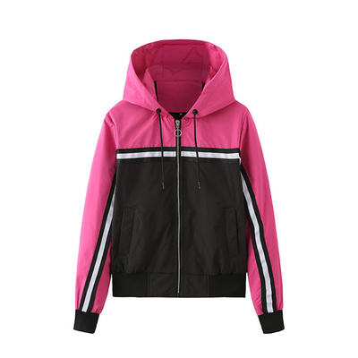 Oem Factory Manufacturer Custom Logo Casual Jackets Lady Spring Autumn Outdoor Waterproof Coat