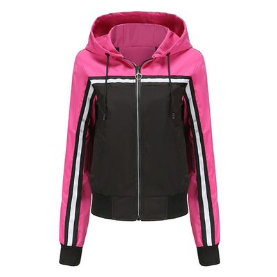 Oem Factory Manufacturer Custom Logo Casual Jackets Lady Spring Autumn Outdoor Waterproof Coat