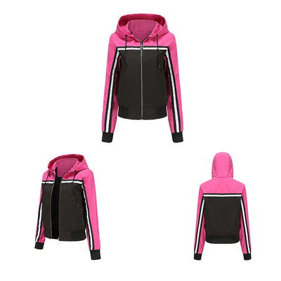 Oem Factory Manufacturer Custom Logo Casual Jackets Lady Spring Autumn Outdoor Waterproof Coat