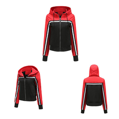 Oem Factory Manufacturer Custom Logo Casual Jackets Lady Spring Autumn Outdoor Waterproof Coat