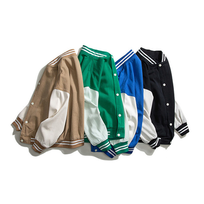2022 New Embroidered Fashion Baseball Jacket Men'S And Women'S Matching Jacket Flight Jacket