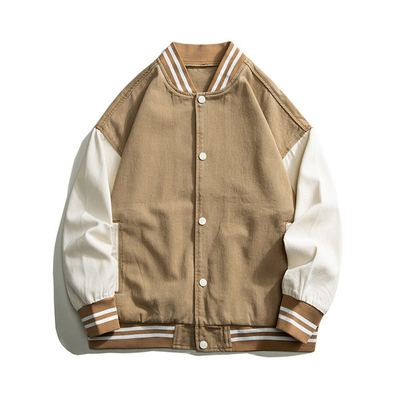 2022 New Embroidered Fashion Baseball Jacket Men'S And Women'S Matching Jacket Flight Jacket