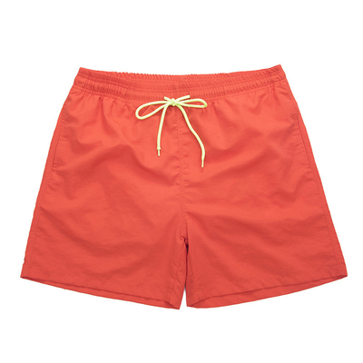 Men's casual shorts Solid colour quick dry beach pants