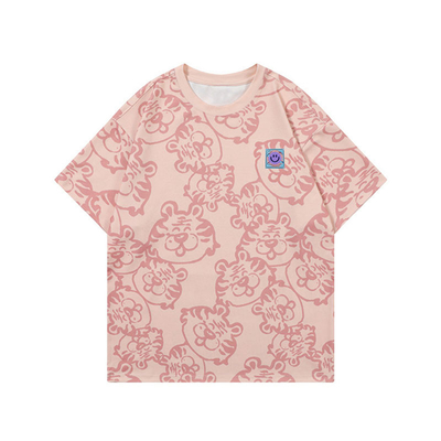 Summer Short Sleeve T Shirt Cartoon Printed Half Sleeve Boys Casual Loose Shirt
