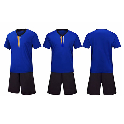 Light Board Short Sleeve Youth Football Uniforms For School Boys