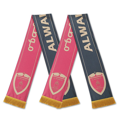 Oem Factory Manufacturer Custom Logo National Soccer Scarf Qatar Espana Brazil Portugal France