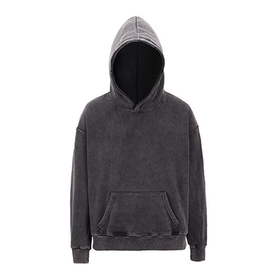 Printing Ecosmart Unisex Vintage Wash Fleece Pullover Hooded Sweatshirt S 5XL