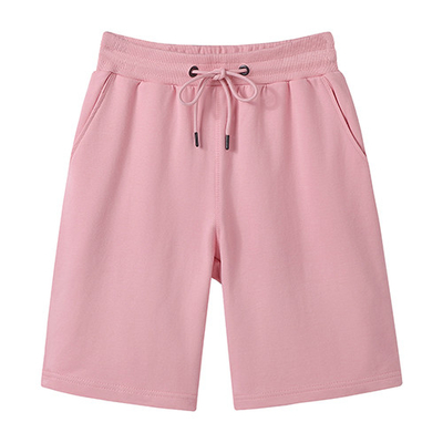 Summer 100% cotton breathable casual shorts men's and women's beach pants