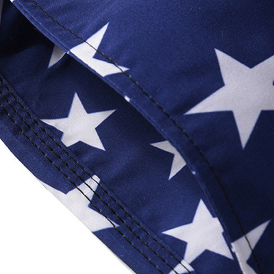 Summer Men'S Casual Beach Pants Digital Printing Quick Drying Surfing Men'S Shorts