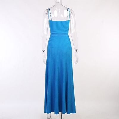 OEM maufactory Women's skirt 2022 Autumn new sexy polyester  wool sleeveless skirt dress