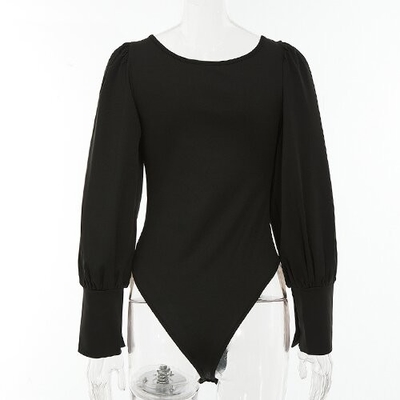OEM European And American Women'S Clothing Spring Long Sleeved T -Shirt Wrapped