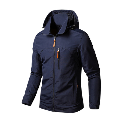 Oem Factory Manufacturer Custom Logo Breathable Water Resistance Jacket Men'S Spring Autumn Outdoor Sports Jacket