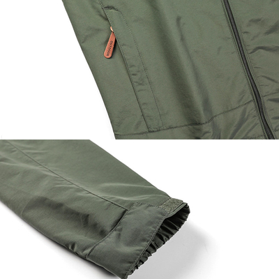 Oem Factory Manufacturer Custom Logo Breathable Water Resistance Jacket Men'S Spring Autumn Outdoor Sports Jacket