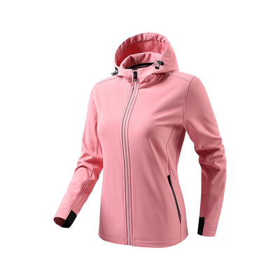 Oem Factory Manufacturer Custom Logo Unisex Water Resistance Breathable Outdoor Soft Shell Fleece Windbreaker