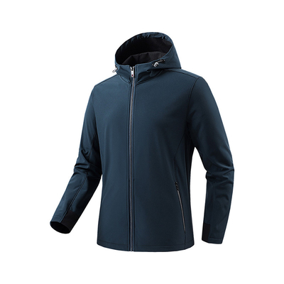 Oem Factory Manufacturer Custom Logo Unisex Water Resistance Breathable Outdoor Soft Shell Fleece Windbreaker