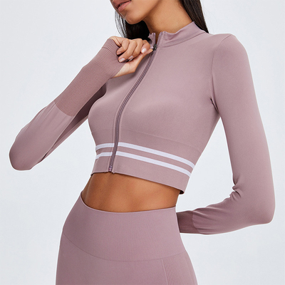 Oem Factory Manufacturer Custom Logo Tracksuits Slim Fit Breathable Women Sportswear Set