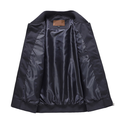 Oem Factory Manufacturer Custom Logo Windbreaker Spring Fall Full Zip Outwear Casual Thin Coat