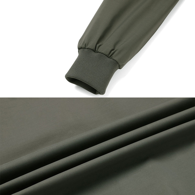 Oem Factory Manufacturer Custom Logo Windbreaker Spring Fall Full Zip Outwear Casual Thin Coat