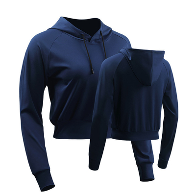 Oem Factory Manufacturer Custom Logo Zipper Crop Top with High Waist Breathable  Yoga  Athletic Jacket