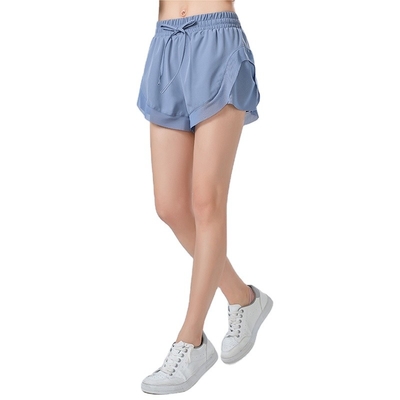 Oem Factory Manufacturer Custom Logo Workout Gym Jogging  Women's Sports Yoga Training Running  Shorts