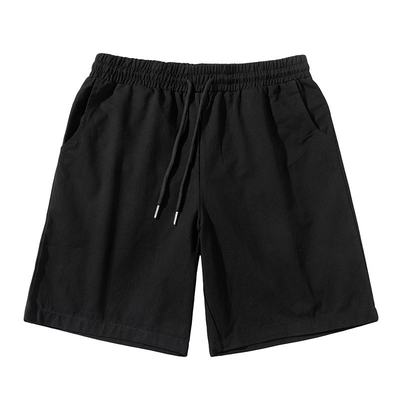 Oem Factory Manufacturer Custom Logo Elastic Waistband Shorts Soft 100% Cotton Swim Shorts