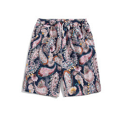 Resort beachwear Elastic Waistband Casual Swim short Floral printing Beach Short