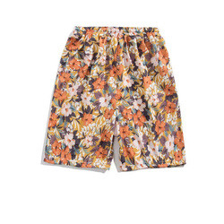 Resort beachwear Elastic Waistband Casual Swim short Floral printing Beach Short