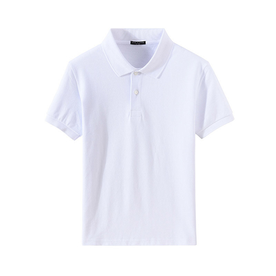 Oem Factory Manufacturer Custom Logo Classic Fit Short Sleeve Logo Solid Soft Cotton Golf Shirt