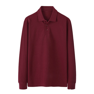 Oem Factory Manufacturer Custom Logo Cotton Turn Down Collar Shirt Pure Color