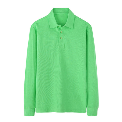 Oem Factory Manufacturer Custom Logo Cotton Turn Down Collar Shirt Pure Color