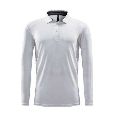 Oem Factory Manufacturer Custom Logo Golf Polo Shirts Quick Dry Long Sleeve Shirts Mens