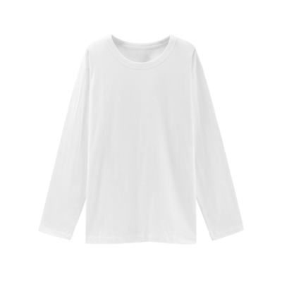 XS To 4XL Fashion OEM T Shirts Blank Long Sleeve Crew Neck Tees
