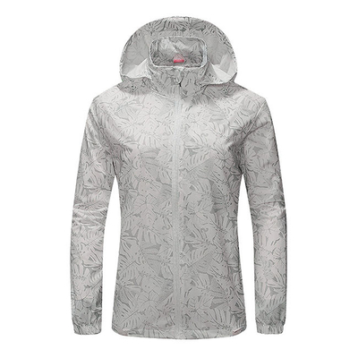 Oem Factory Manufacturer Custom Logo Lightweight Printed Outwear Hooded Windbreaker Jackets