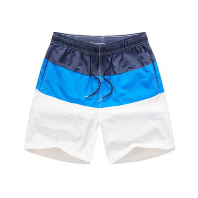 Customized Quick Drying Mens XXL Golf Shorts Color Block Swim Shorts OEM